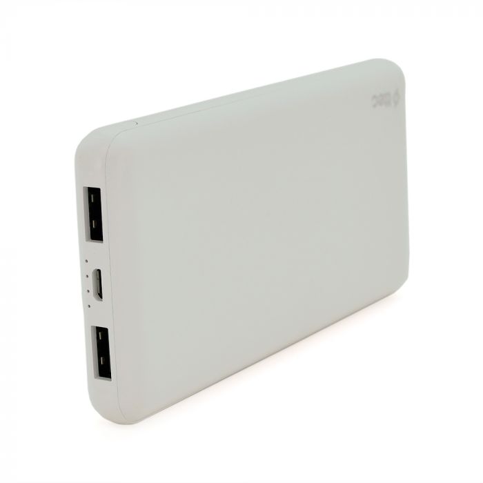 
					PowerbankTtec 10000mAh, Output: 2USB/microUSB, 20W, White