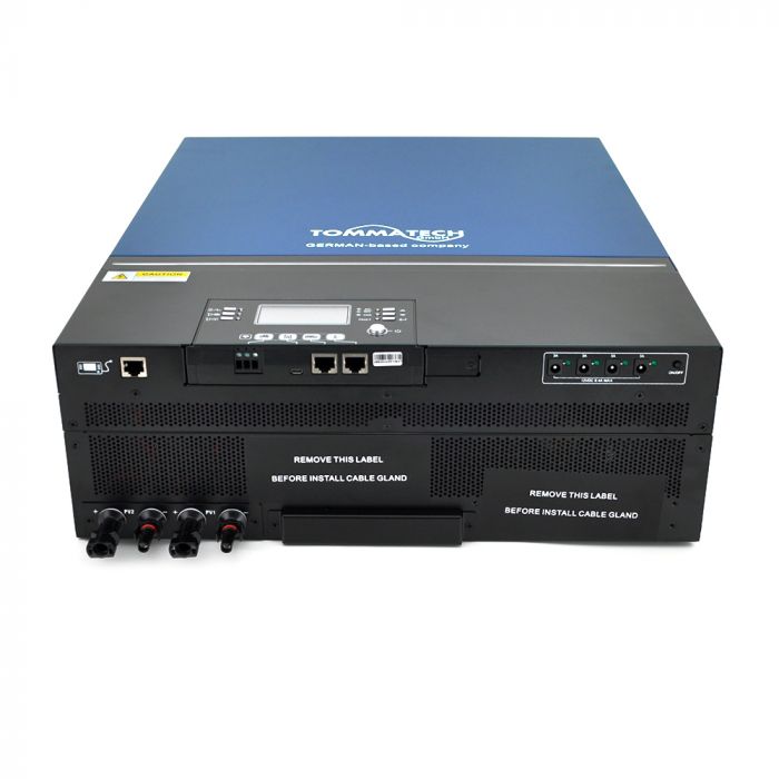 
					Гібридний інверторTOMMATECH PLUS 7.2kW 48V MPPT(90-450) 80AParallel