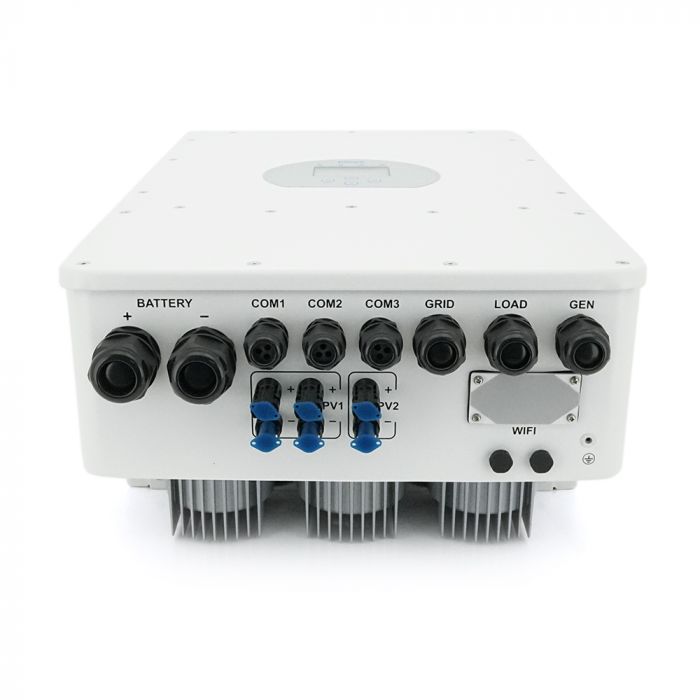
					Гібридний інвертор (hybrid) Deye SUN-12K-SG04LP3-EU WI-FI, 12кВт, трифазний (MPPT 160-650/240A/DC48В)Parallel