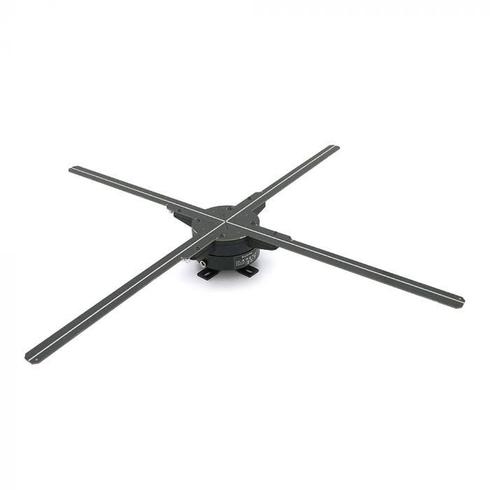 
					Світлодіодний голографічний проектор-голограма Merlion Z3, 12V/80W, 1152*1152dpi, угол обзора176°, LED: 4*288, 64*64cm