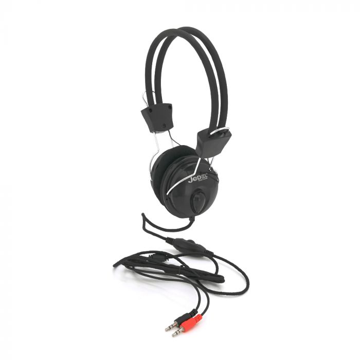 
					Навушники провідні Jedel JD-808, з мікрофоном, Black, Box