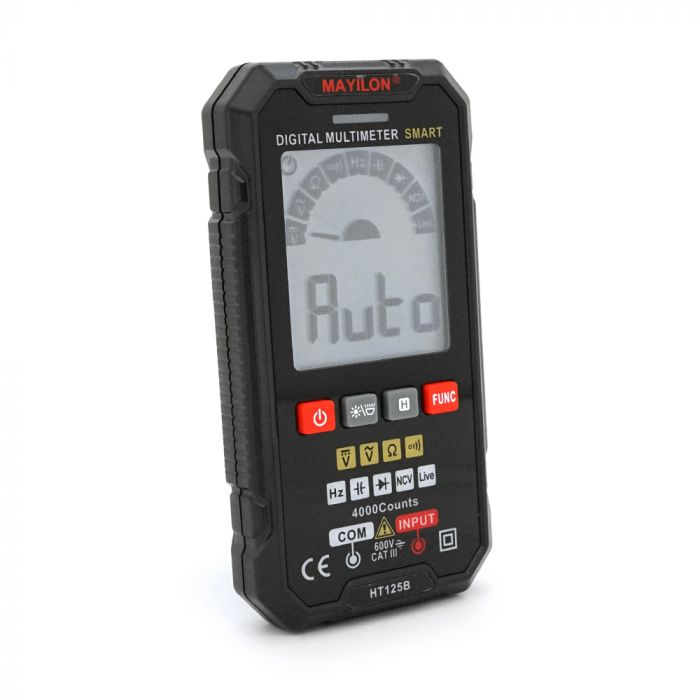 
					Мультиметр Mayilon HT-125B, вимірювання: V, R, C, F