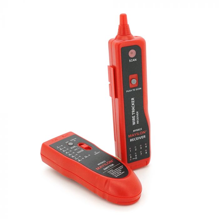 
					Кабельний тестер Mayilon MY-6815, RJ-45+RJ11