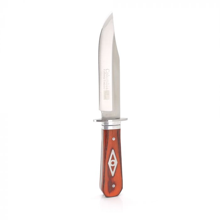 
					Ніж для кемпінгу SC-8111, Steel + red wood, Чохол