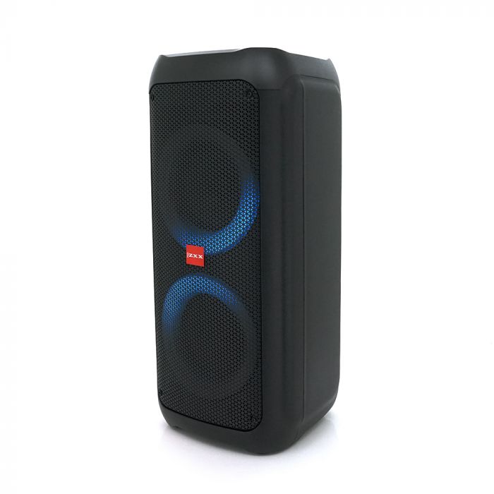 
					Потужна акустична система з підсвічуванням ZXX-5506, 500W, Bluetooth мікрофон, вбудований акум 3000mAh, живлення 220В, Black, Box