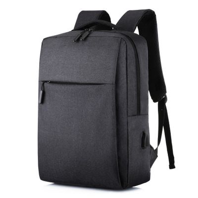 
					Рюкзак для ноутбука Merlion 14", вихід під USB-кабель, 32х11х41 см, Black