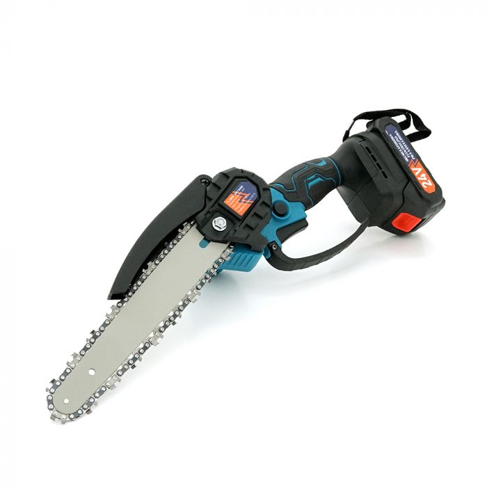 
					Акумуляторна ланцюгова пилка Chain Saw 8*, 24V, зарядне+ 2 аккумулятори, Вох