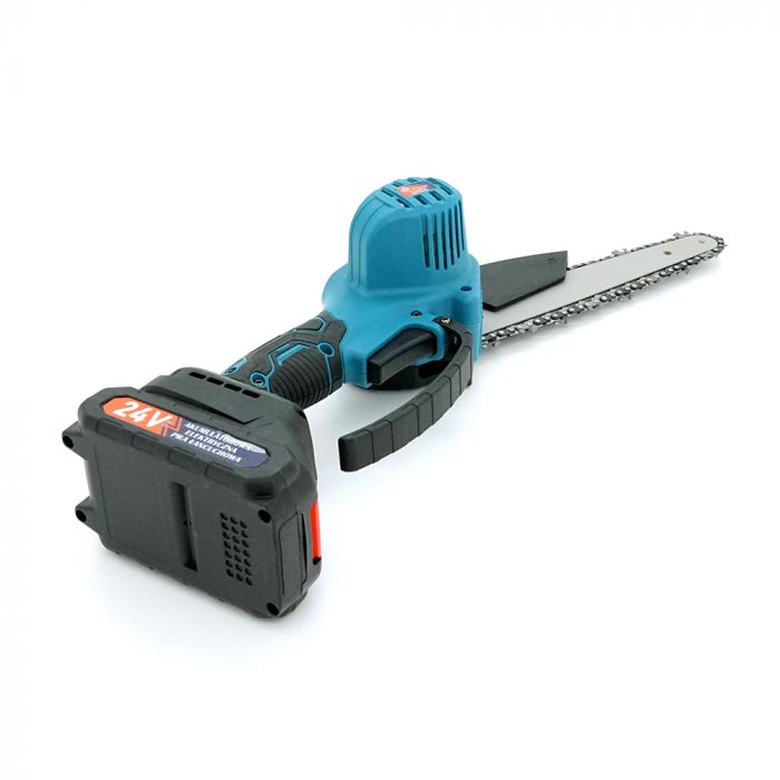 
					Акумуляторна ланцюгова пилка Chain Saw 8*, 24V, зарядне+ 2 аккумулятори, Вох