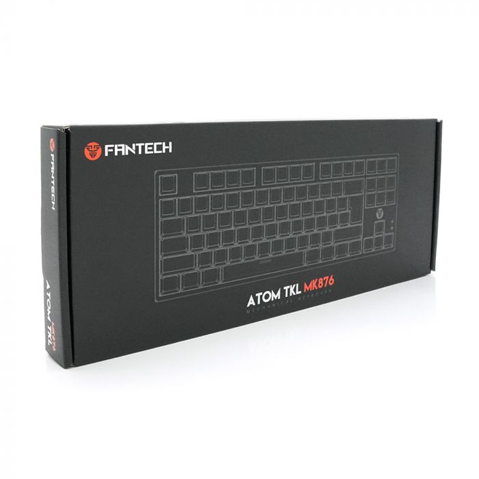 
					Клавіатура USB Fantech ATOM MK876, (Eng), Grey (red switch), 87к, Q10