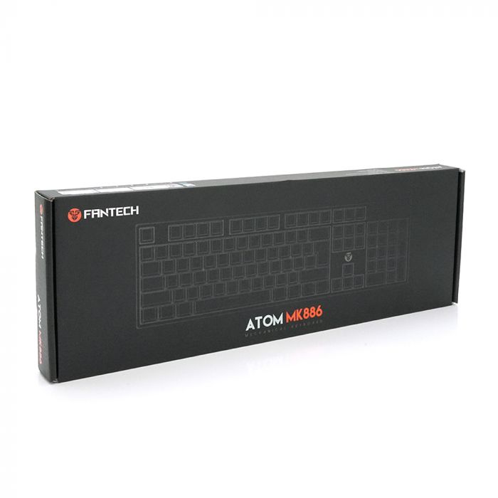 
					Клавіатура USB Fantech ATOM MK886, (Eng), Grey (red switch), 104к, Q10