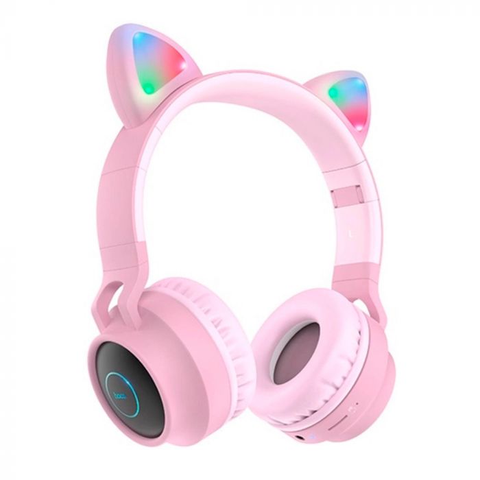 
					Бездротові навушники Bluetooth HOCO W27, Pink, Box