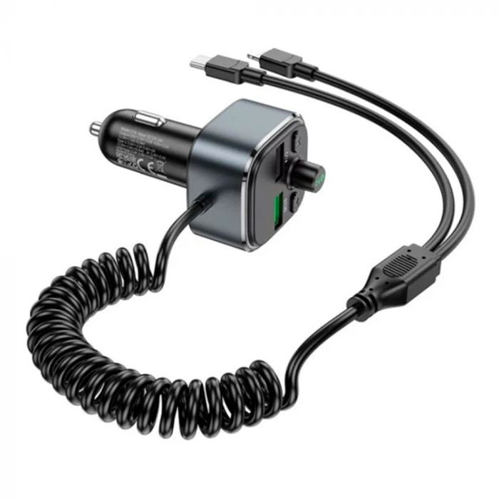 
					FM-модулятор HOCO E74, Black, Box