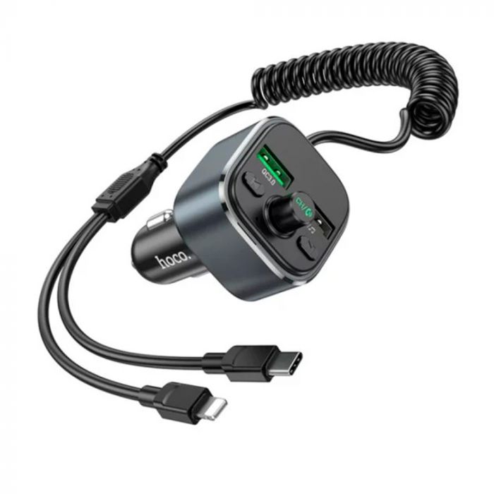 
					FM-модулятор HOCO E74, Black, Box