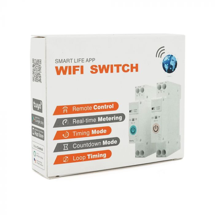
					WI-FI вимикач-реле на DIN рейку 63А