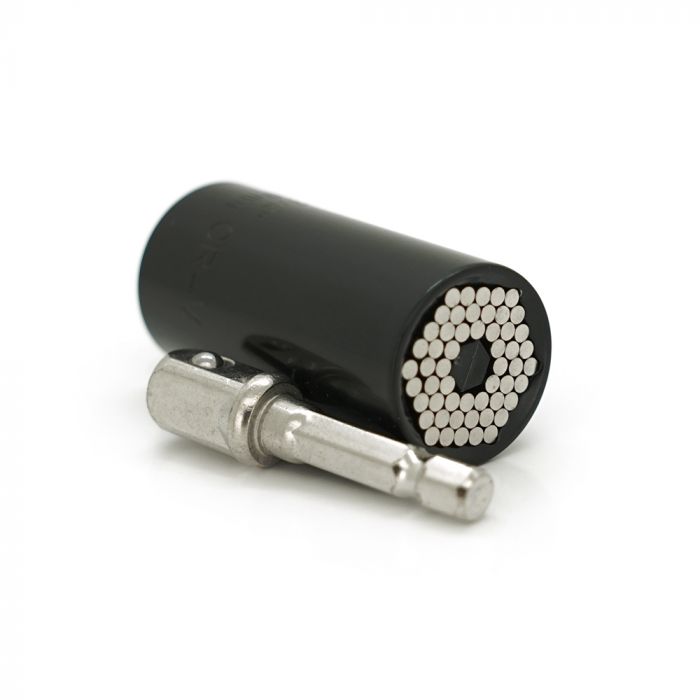 
					Універсальна насадка для шуруповерта 7-19 mm (25*52) 3/4 Black