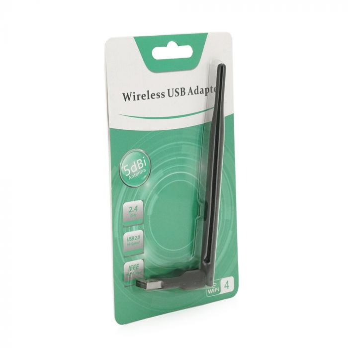 
					Бездротовий мережний адаптер Wi-Fi-USB LV-UW07RK-5db, RTL8188, 802.11bgn, 150Mbps, 2.4GHz, Win10/8.1/8/7/XP, Mac OSX 10.7~10.10 and Linux, Blister