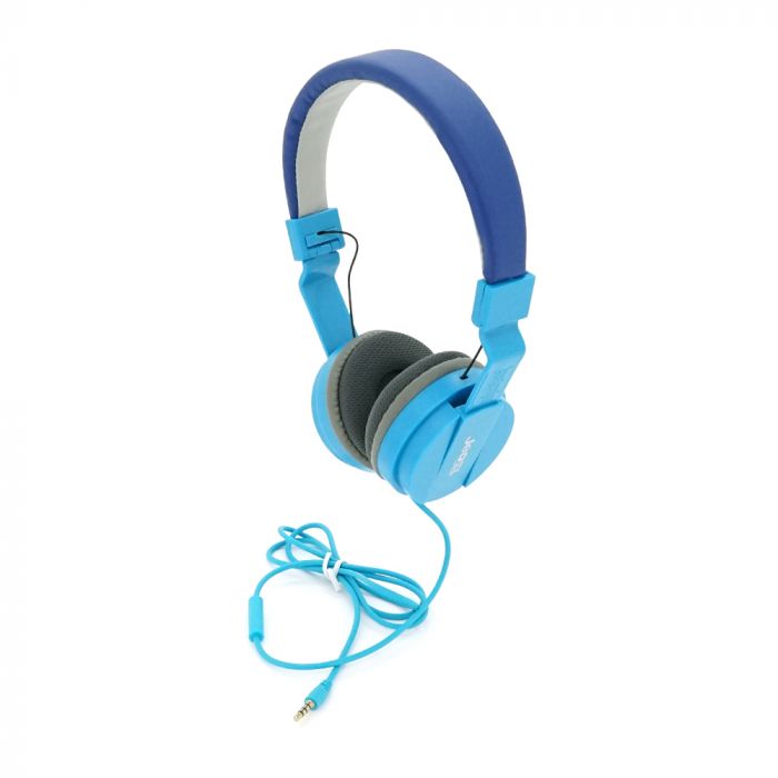 
					Навушники провідні Jedel WAVE6, з мікрофоном, Blue-Black, Box