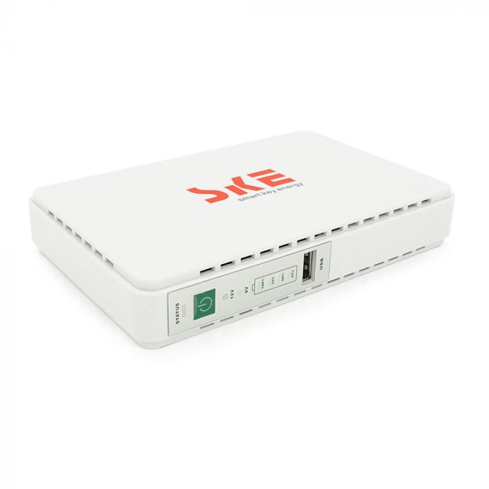 
					ДБЖ MIni Ups для роутерів/комутаторів/PON/POE-431P, 5/7.5/9/12V, 1A, 4X2200MAh, (159х28х105), 0,430 кг, White, BOX