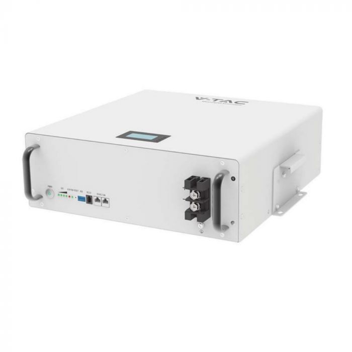 
					Акумуляторна батарея V-TAC LiFePO4 51,2V 100Аh 5.12kWh, 607x720x270mm, 50,67kg