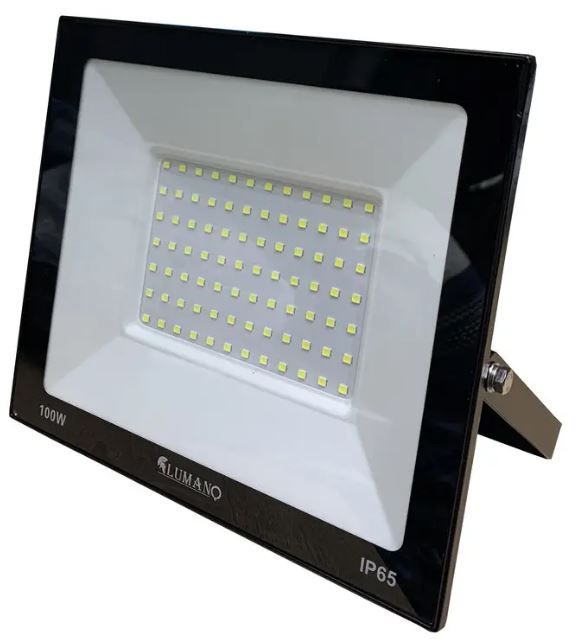 
					Прожектор Lumano Standart LED 100W 6000K 9000Lm 170-265V IP65 чорний