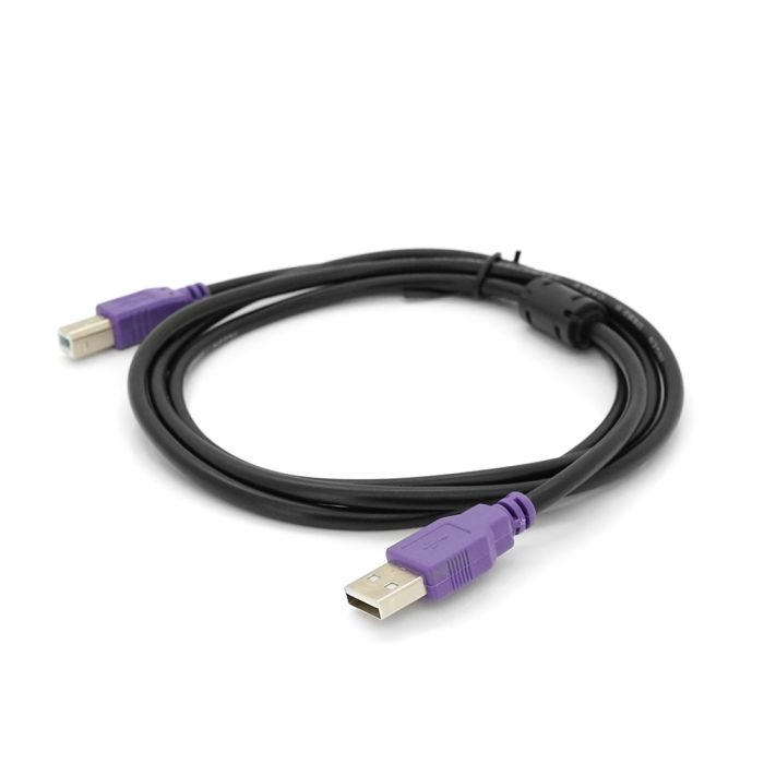 
					Кабель USB 2.0 Ritar AM/BM, 1.5m, 1 феррит, Black, Q50