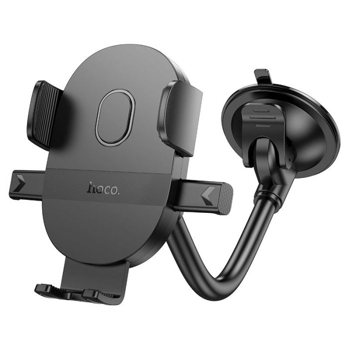 
					Автоутримувач HOCO H20, кріплення на решітку, затискач 55-85мм, Black, Box