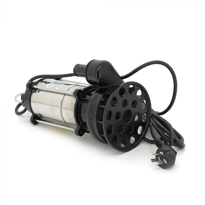 
					Занурювальний насос, 550W, 220V, до 6 м³/год, підйом до 9 м, 40 мм, нержавіюча сталь + перехідник