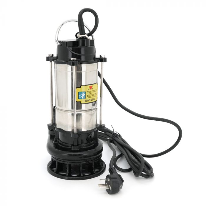 
					Занурювальний насос, 550W, 220V, до 6 м³/год, підйом до 9 м, 40 мм, нержавіюча сталь + перехідник