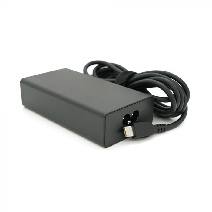 
					Блок живлення MERLION для ноутбука LENOVO 100W штекер Type-C, довжина 0,9м + кабель живлення