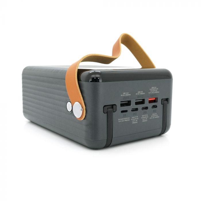 
					Power Bank Remax RPP-566 80000mAh, 3USB+Type-C+Lighting, 20W, Black, 1.74kg