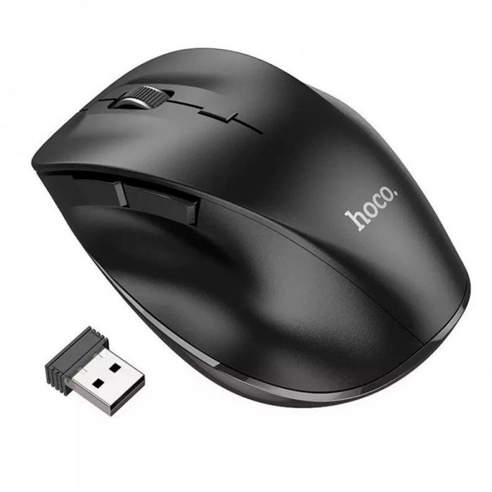 
					Миша бездротова HOCO GM24, 1600DPI, 2.4GHZ, Black, Blister