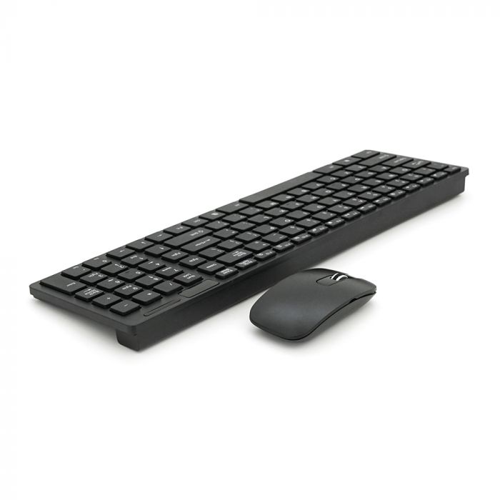 
					Бездротовий комплект K06 (KB+Mouse), (Eng / Pyc), 2.4G, Black, Box