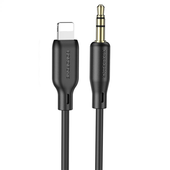 
					Кабель Borofone BL18 DC3.5 (тато) => Lighting (тато), круглий, 1м, Black, Box