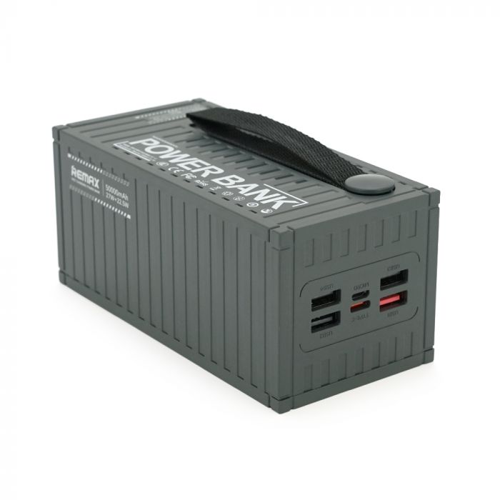 
					Power Bank Remax RPP-161 50000mAh, PD 27W+QC 22.5W, Gray, 1.054kg