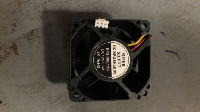 
					Кулер корпусной 6025 60x60x25mm,12V 0,6A  3pin