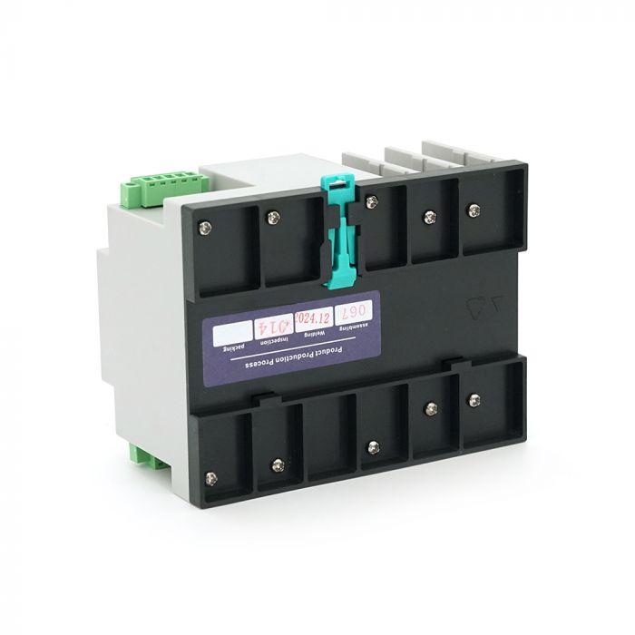 
					Автомат введення резерву (АВР) триполюсний YRQ2PC-125PV, 400V/125A на DIN-рейку для інверторів